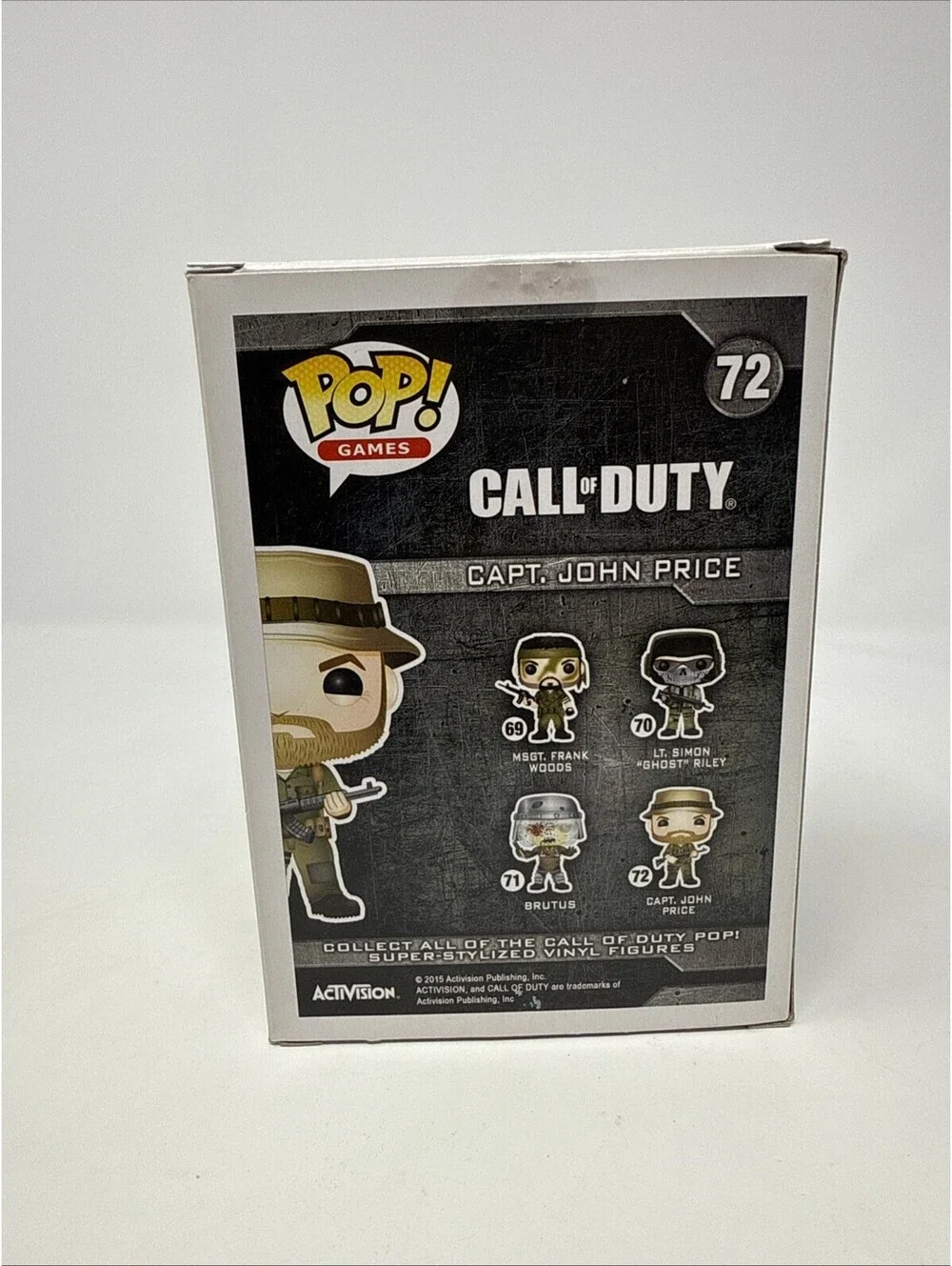 Funko Pop! Call of Duty: Capt John Price #72 GameStop Vinyl Figure +PROTECTOR C3